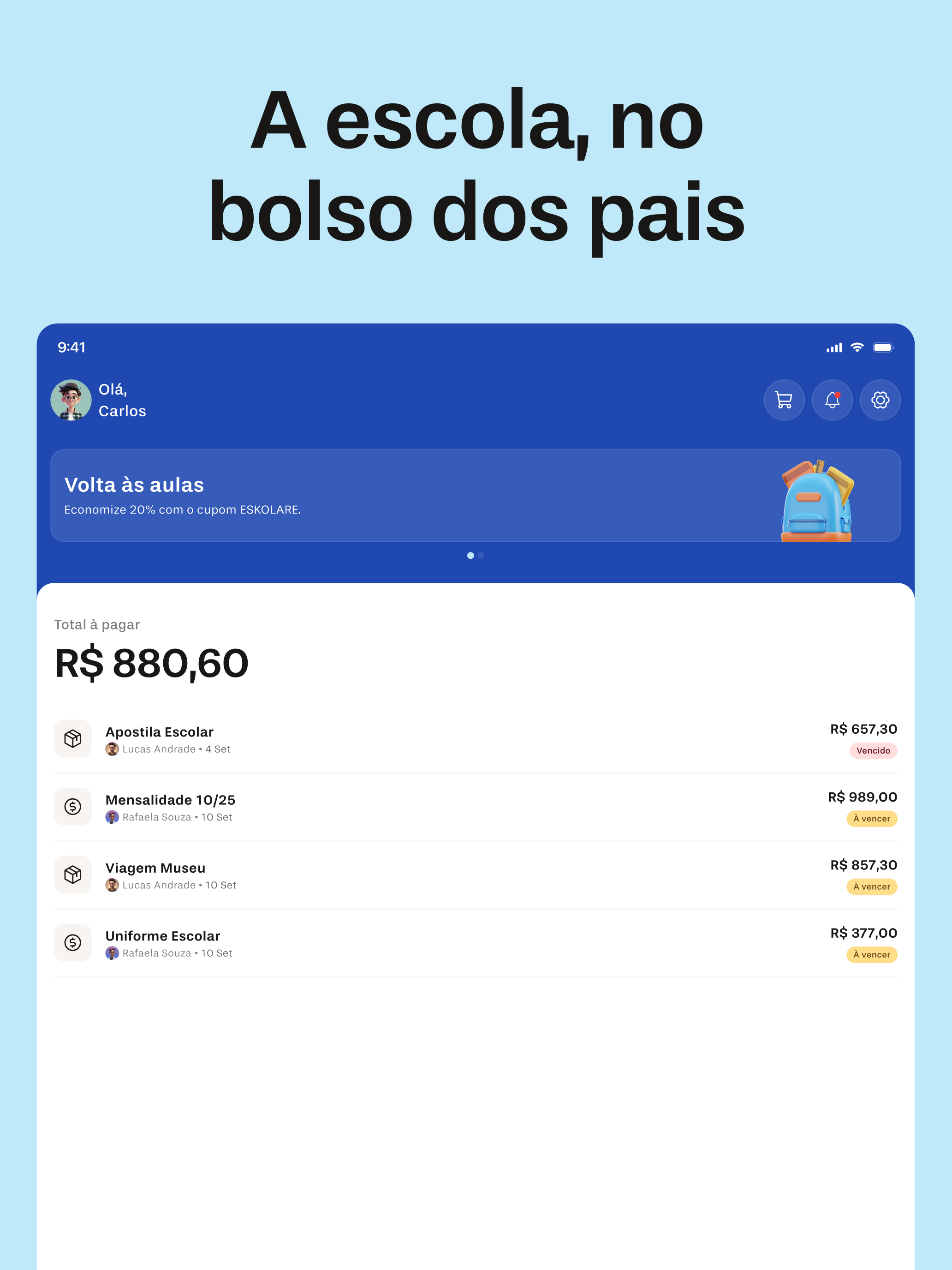 Eskolare iPad · 01 Escola no bolso